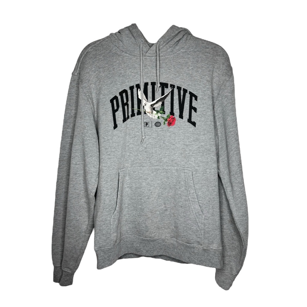 Men’s Primitive Heather Gray Men's Hoodie